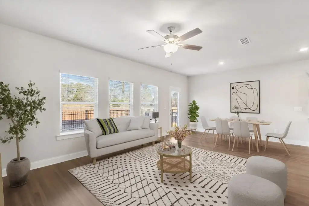 living room pine valley commons fairburn apartments